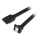 Kabel komputerowy SILVER MONKEY Kabel SATA III kątowy 0,3m czarny SMA104